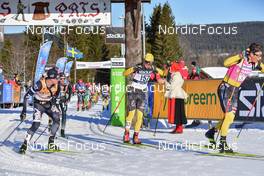 06.03.2022, Mora, Sweden (SWE): Emil Persson (SWE), Herman Paus (NOR), (l-r) - Visma Ski Classics Vasaloppet, Mora (SWE). www.nordicfocus.com. © Reichert/NordicFocus. Every downloaded picture is fee-liable.