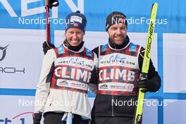 19.03.2022, Lillehammer, Norway (NOR): Astrid oeyre Slind (NOR), Tord Gjerdalen (NOR), (l-r)  - Visma Ski Classics Birkebeinerrennet, Lillehammer (NOR). www.nordicfocus.com. © Osth/NordicFocus. Every downloaded picture is fee-liable.