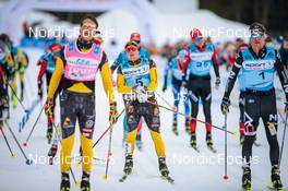 19.03.2022, Lillehammer, Norway (NOR): Johannes Ekloef (SWE), Emil Persson (SWE), (l-r)  - Visma Ski Classics Birkebeinerrennet, Lillehammer (NOR). www.nordicfocus.com. © Modica/NordicFocus. Every downloaded picture is fee-liable.