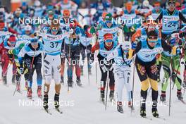 19.03.2022, Lillehammer, Norway (NOR): Axel Jutterstroem (SWE) - Visma Ski Classics Birkebeinerrennet, Lillehammer (NOR). www.nordicfocus.com. © Osth/NordicFocus. Every downloaded picture is fee-liable.