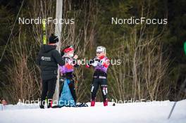 19.03.2022, Lillehammer, Norway (NOR): Therese Johaug (NOR), Marit Bjoergen (NOR), (l-r)  - Visma Ski Classics Birkebeinerrennet, Lillehammer (NOR). www.nordicfocus.com. © Modica/NordicFocus. Every downloaded picture is fee-liable.