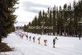 19.03.2022, Lillehammer, Norway (NOR): Ida Dahl (SWE), Britta Johansson Norgren (SWE), (l-r)  - Visma Ski Classics Birkebeinerrennet, Lillehammer (NOR). www.nordicfocus.com. © Modica/NordicFocus. Every downloaded picture is fee-liable.