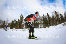 26.03.2022, Valadalen, Sweden (SWE): Thomas Oedegaarden (NOR) - Visma Ski Classics Arefjaellsloppet, Valadalen (SWE). www.nordicfocus.com. © Manzoni/NordicFocus. Every downloaded picture is fee-liable.