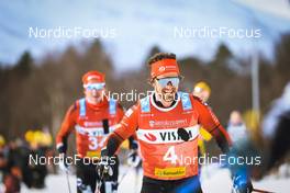 26.03.2022, Valadalen, Sweden (SWE): Oskar Kardin (SWE) - Visma Ski Classics Arefjaellsloppet, Valadalen (SWE). www.nordicfocus.com. © Manzoni/NordicFocus. Every downloaded picture is fee-liable.