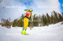 26.03.2022, Valadalen, Sweden (SWE): Chris Jespersen (NOR) - Visma Ski Classics Arefjaellsloppet, Valadalen (SWE). www.nordicfocus.com. © Manzoni/NordicFocus. Every downloaded picture is fee-liable.