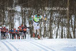 26.03.2022, Valadalen, Sweden (SWE): Stian Berg (NOR) - Visma Ski Classics Arefjaellsloppet, Valadalen (SWE). www.nordicfocus.com. © Manzoni/NordicFocus. Every downloaded picture is fee-liable.