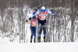 26.03.2022, Valadalen, Sweden (SWE): Mart Kevin Põlluste (EST) - Visma Ski Classics Arefjaellsloppet, Valadalen (SWE). www.nordicfocus.com. © Manzoni/NordicFocus. Every downloaded picture is fee-liable.