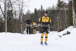 25.03.2022, Valadalen, Sweden (SWE): Team Ramudden on the track - Visma Ski Classics Arefjaellsloppet, Valadalen (SWE). www.nordicfocus.com. © Manzoni/NordicFocus. Every downloaded picture is fee-liable.