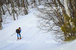 26.03.2022, Valadalen, Sweden (SWE): Olli-Markus Taivainen (FIN) - Visma Ski Classics Arefjaellsloppet, Valadalen (SWE). www.nordicfocus.com. © Manzoni/NordicFocus. Every downloaded picture is fee-liable.