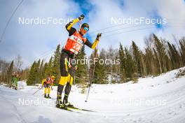 26.03.2022, Valadalen, Sweden (SWE): Nils Persson (SWE) - Visma Ski Classics Arefjaellsloppet, Valadalen (SWE). www.nordicfocus.com. © Manzoni/NordicFocus. Every downloaded picture is fee-liable.