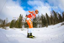 26.03.2022, Valadalen, Sweden (SWE): Sigurd Sollien Hulbak (NOR) - Visma Ski Classics Arefjaellsloppet, Valadalen (SWE). www.nordicfocus.com. © Manzoni/NordicFocus. Every downloaded picture is fee-liable.