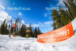 26.03.2022, Valadalen, Sweden (SWE): Johannes Ekloef (SWE) - Visma Ski Classics Arefjaellsloppet, Valadalen (SWE). www.nordicfocus.com. © Manzoni/NordicFocus. Every downloaded picture is fee-liable.