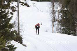 25.03.2022, Valadalen, Sweden (SWE): Anikken Gjerde Alnes (NOR) - Visma Ski Classics Arefjaellsloppet, Valadalen (SWE). www.nordicfocus.com. © Manzoni/NordicFocus. Every downloaded picture is fee-liable.