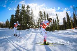 26.03.2022, Valadalen, Sweden (SWE): Petter Soleng Skinstad (NOR) - Visma Ski Classics Arefjaellsloppet, Valadalen (SWE). www.nordicfocus.com. © Manzoni/NordicFocus. Every downloaded picture is fee-liable.