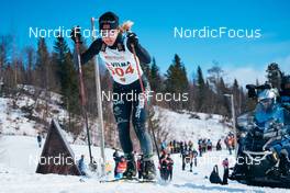 26.03.2022, Valadalen, Sweden (SWE): Emilie Fleten (NOR) - Visma Ski Classics Arefjaellsloppet, Valadalen (SWE). www.nordicfocus.com. © Osth/NordicFocus. Every downloaded picture is fee-liable.