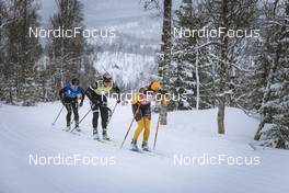 02.04.2022, Setermoen-Bardufoss, Norway (NOR): Britta Norgren (SWE), Ida Dahl (SWE), (l-r) - Visma Ski Classics Reistadlopet, Setermoen-Bardufoss (NOR). www.nordicfocus.com. © Manzoni/NordicFocus. Every downloaded picture is fee-liable.