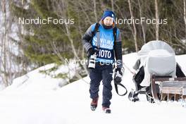 01.04.2022, Setermoen-Bardufoss, Norway (NOR): Magnus Oesth (SWE), photographer - Visma Ski Classics Reistadlopet, Setermoen-Bardufoss (NOR). www.nordicfocus.com. © Manzoni/NordicFocus. Every downloaded picture is fee-liable.