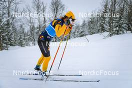 02.04.2022, Setermoen-Bardufoss, Norway (NOR): Lina Korsgren (SWE) - Visma Ski Classics Reistadlopet, Setermoen-Bardufoss (NOR). www.nordicfocus.com. © Manzoni/NordicFocus. Every downloaded picture is fee-liable.