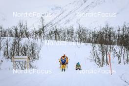 02.04.2022, Setermoen-Bardufoss, Norway (NOR): Johannes Ekloef (SWE) - Visma Ski Classics Reistadlopet, Setermoen-Bardufoss (NOR). www.nordicfocus.com. © Manzoni/NordicFocus. Every downloaded picture is fee-liable.
