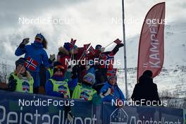 02.04.2022, Setermoen-Bardufoss, Norway (NOR): Event Feature: Fans alongside the track - Visma Ski Classics Reistadlopet, Setermoen-Bardufoss (NOR). www.nordicfocus.com. © Osth/NordicFocus. Every downloaded picture is fee-liable.