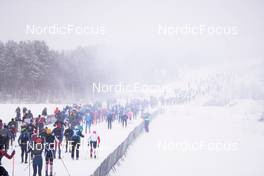 02.04.2022, Setermoen-Bardufoss, Norway (NOR): Event Feature: Start of the race - Visma Ski Classics Reistadlopet, Setermoen-Bardufoss (NOR). www.nordicfocus.com. © Osth/NordicFocus. Every downloaded picture is fee-liable.