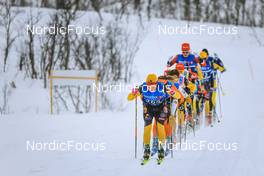 02.04.2022, Setermoen-Bardufoss, Norway (NOR): Johannes Ekloef (SWE) - Visma Ski Classics Reistadlopet, Setermoen-Bardufoss (NOR). www.nordicfocus.com. © Manzoni/NordicFocus. Every downloaded picture is fee-liable.