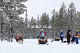 09.04.2022, Levi, Finland (FIN): Johannes Ekloef (SWE) - Visma Ski Classics Yllaes-Levi, Levi (FIN). www.nordicfocus.com. © Manzoni/NordicFocus. Every downloaded picture is fee-liable.