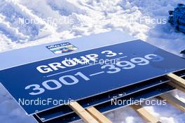 08.04.2022, Levi, Finland (FIN): Event Feature: Startsigns - Visma Ski Classics Yllaes-Levi, Levi (FIN). www.nordicfocus.com. © Manzoni/NordicFocus. Every downloaded picture is fee-liable.