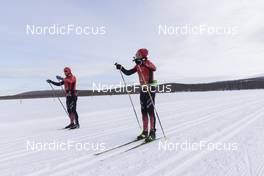 08.04.2022, Levi, Finland (FIN): Undefined athlete from Team SottoZero competes - Visma Ski Classics Yllaes-Levi, Levi (FIN). www.nordicfocus.com. © Manzoni/NordicFocus. Every downloaded picture is fee-liable.