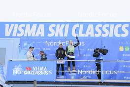09.04.2022, Levi, Finland (FIN): Emil Persson (SWE), Stian Berg (NOR), (l-r) - Visma Ski Classics Yllaes-Levi, Levi (FIN). www.nordicfocus.com. © Manzoni/NordicFocus. Every downloaded picture is fee-liable.
