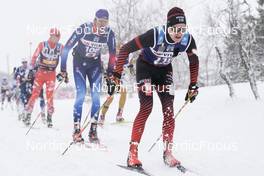 09.04.2022, Levi, Finland (FIN): Cédric Steiner (SUI), Ville Ahonen (FIN), (l-r) - Visma Ski Classics Yllaes-Levi, Levi (FIN). www.nordicfocus.com. © Manzoni/NordicFocus. Every downloaded picture is fee-liable.