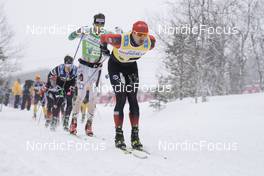 09.04.2022, Levi, Finland (FIN): Stian Berg (NOR), Andreas Nygaard (NOR), (l-r) - Visma Ski Classics Yllaes-Levi, Levi (FIN). www.nordicfocus.com. © Manzoni/NordicFocus. Every downloaded picture is fee-liable.