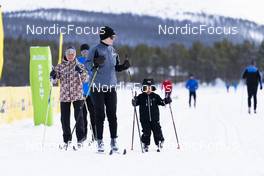 08.04.2022, Levi, Finland (FIN): Undefined tourists compete on the race track - Visma Ski Classics Yllaes-Levi, Levi (FIN). www.nordicfocus.com. © Manzoni/NordicFocus. Every downloaded picture is fee-liable.