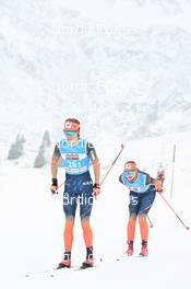 10.12.2022, Bad Gastein, Austria (AUT): Silje Oyre Slind (NOR), Guro Jordheim (NOR) - Visma Ski Classics Bad Gastein Pro Team Tempo - Bad Gastein (AUT). www.nordicfocus.com. © Reichert/NordicFocus. Every downloaded picture is fee-liable.