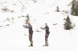 09.12.2022, Bad Gastein, Austria (AUT): feature: Team Kaffebryggeriet, warm up - Visma Ski Classics Bad Gastein training - Bad Gastein (AUT). www.nordicfocus.com. © Reichert/NordicFocus. Every downloaded picture is fee-liable.