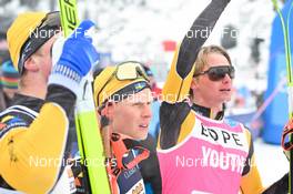 10.12.2022, Bad Gastein, Austria (AUT): Johannes Ekloef (SWE), Herman Paus (NOR), (l-r) - Visma Ski Classics Bad Gastein Pro Team Tempo - Bad Gastein (AUT). www.nordicfocus.com. © Reichert/NordicFocus. Every downloaded picture is fee-liable.