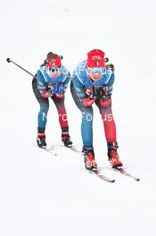 10.12.2022, Bad Gastein, Austria (AUT): Jennifer Lambert (FRA), Hedda Bangman (SWE), (l-r) - Visma Ski Classics Bad Gastein Pro Team Tempo - Bad Gastein (AUT). www.nordicfocus.com. © Reichert/NordicFocus. Every downloaded picture is fee-liable.