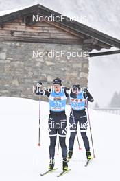 10.12.2022, Bad Gastein, Austria (AUT): Karolina Hedenstroem (SWE), Linnea Johansson (SWE), (l-r) - Visma Ski Classics Bad Gastein Pro Team Tempo - Bad Gastein (AUT). www.nordicfocus.com. © Reichert/NordicFocus. Every downloaded picture is fee-liable.