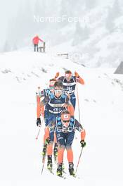 10.12.2022, Bad Gastein, Austria (AUT): Max Novak (SWE), Stian Hoelgaard (NOR), (l-r) - Visma Ski Classics Bad Gastein Pro Team Tempo - Bad Gastein (AUT). www.nordicfocus.com. © Reichert/NordicFocus. Every downloaded picture is fee-liable.