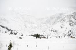 09.12.2022, Bad Gastein, Austria (AUT): Gina Flugstad Oistuen (NOR), Tord Asle Gjerdalen (NOR), Thomas Odegaarden (NOR), (l-r) - Visma Ski Classics Bad Gastein training - Bad Gastein (AUT). www.nordicfocus.com. © Reichert/NordicFocus. Every downloaded picture is fee-liable.