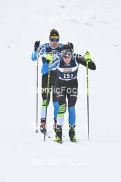 10.12.2022, Bad Gastein, Austria (AUT): Thomas Bing (GER), Philipp Unger (GER), (l-r) - Visma Ski Classics Bad Gastein Pro Team Tempo - Bad Gastein (AUT). www.nordicfocus.com. © Reichert/NordicFocus. Every downloaded picture is fee-liable.