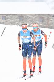 10.12.2022, Bad Gastein, Austria (AUT): Silje Oyre Slind (NOR), Guro Jordheim (NOR), (l-r) - Visma Ski Classics Bad Gastein Pro Team Tempo - Bad Gastein (AUT). www.nordicfocus.com. © Reichert/NordicFocus. Every downloaded picture is fee-liable.