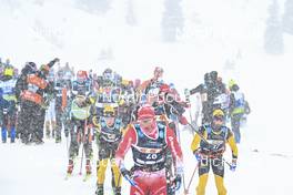 11.12.2022, Bad Gastein, Austria (AUT): Alfred Buskqvist (SWE), Amund Riege (NOR), (l-r) - Visma Ski Classics Bad Gastein Criterium - Bad Gastein (AUT). www.nordicfocus.com. © Reichert/NordicFocus. Every downloaded picture is fee-liable.