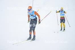 11.12.2022, Bad Gastein, Austria (AUT): Kati Roivas (FIN), Emilie Fleten (NOR), (l-r) - Visma Ski Classics Bad Gastein Criterium - Bad Gastein (AUT). www.nordicfocus.com. © Reichert/NordicFocus. Every downloaded picture is fee-liable.