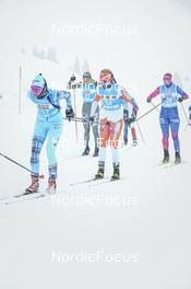 11.12.2022, Bad Gastein, Austria (AUT): Tereza Hujerova (CZE), Karen Amalie Nordseth (NOR), (l-r) - Visma Ski Classics Bad Gastein Criterium - Bad Gastein (AUT). www.nordicfocus.com. © Reichert/NordicFocus. Every downloaded picture is fee-liable.