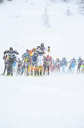 11.12.2022, Bad Gastein, Austria (AUT): Petter Northug (NOR), Morten Eide Pedersen (NOR), (l-r) - Visma Ski Classics Bad Gastein Criterium - Bad Gastein (AUT). www.nordicfocus.com. © Reichert/NordicFocus. Every downloaded picture is fee-liable.