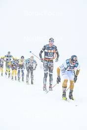 11.12.2022, Bad Gastein, Austria (AUT): Alvar Myhlback (SWE), Morten Eide Pedersen (NOR), (l-r) - Visma Ski Classics Bad Gastein Criterium - Bad Gastein (AUT). www.nordicfocus.com. © Reichert/NordicFocus. Every downloaded picture is fee-liable.