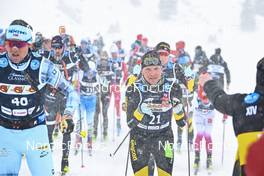 11.12.2022, Bad Gastein, Austria (AUT): Eddie Edstroem (SWE) - Visma Ski Classics Bad Gastein Criterium - Bad Gastein (AUT). www.nordicfocus.com. © Reichert/NordicFocus. Every downloaded picture is fee-liable.