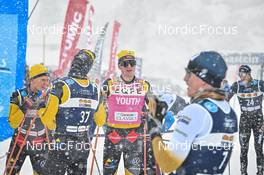 11.12.2022, Bad Gastein, Austria (AUT): Amund Riege (NOR), Herman Paus (NOR), (l-r) - Visma Ski Classics Bad Gastein Criterium - Bad Gastein (AUT). www.nordicfocus.com. © Reichert/NordicFocus. Every downloaded picture is fee-liable.
