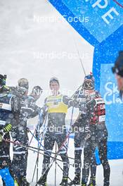 11.12.2022, Bad Gastein, Austria (AUT): Emil Persson (SWE), Tord Asle Gjerdalen (NOR), (l-r) - Visma Ski Classics Bad Gastein Criterium - Bad Gastein (AUT). www.nordicfocus.com. © Reichert/NordicFocus. Every downloaded picture is fee-liable.